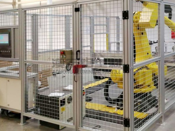 機(jī)器人安全門(mén)鋁型材 機(jī)器人安全門(mén)鋁型材